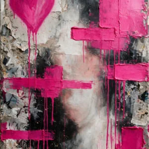 Sprayed Heart